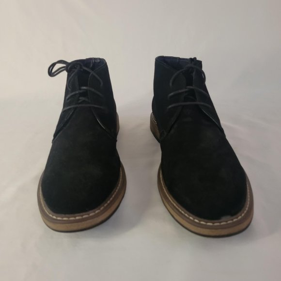 Joseph Abboud Men’s Thomas Chukka Lace Up Loafers Boots Black 13 Suede Leather main image 6